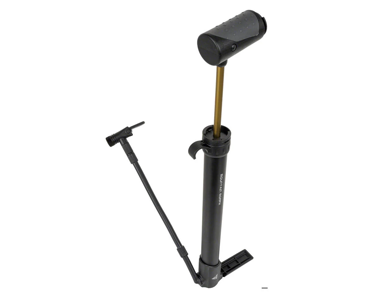 Topeak Mountain Morph Hand Pump (Black) (160 PSI) - view 2